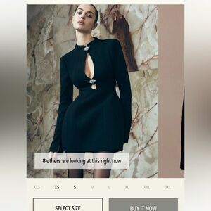 Meshki Michelle cut out mini dress